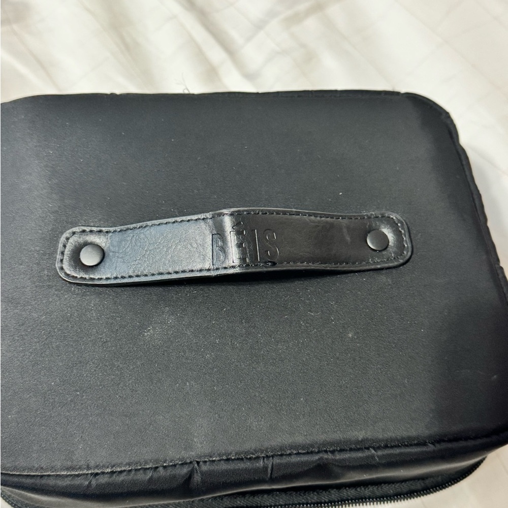 Beis Black toiletry bag